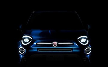 フィアット 500のSUV、『500X』に改良新型…ティザーイメージ 画像