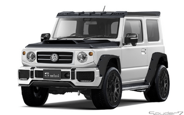 新型 ジムニー が「Gクラス」風に変身!? カスタムキットが先行予約開始 画像