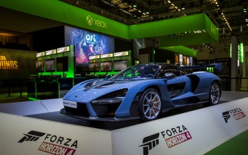 マクラーレン セナ、マイクロソフトのレースゲーム『Forza Horizon 4』に起用…10月発売へ 画像