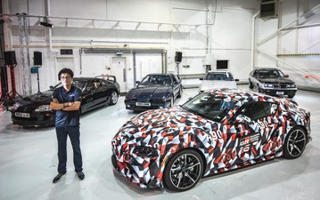 トヨタ スープラ 新型、「GR」とは異なる軽量レース仕様が存在…? 画像