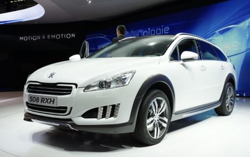 【フランクフルトモーターショー11】プジョー 508RXH…300台限定のHVクロスオーバー 画像