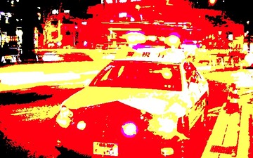 暴走族同士のトラブルか、ワゴン車にはねられた男性2人死傷 画像