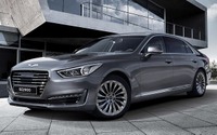 【デトロイトモーターショー16】ヒュンダイの高級車ブランド、ジェネシス …G90 初公開へ 画像