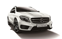メルセデスベンツ GLA に特別仕様、ホワイトの外装にブラックアクセント 画像