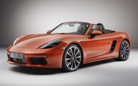 【ジュネーブモーターショー16】ポルシェ ボクスター が「718」に進化…2.0ターボは300馬力 画像