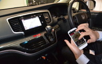 【ATTT16】ホンダ、エンタメ系ナビサービス「ROAD HINTS」のデモを公開 画像
