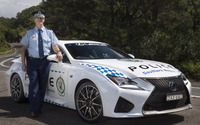 レクサス RC F、オーストラリア警察に配備完了 画像