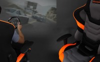 ビーズ、バケットシートタイプの近未来ゲーミングチェアを発売 画像