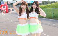 【サーキット美人2016】鈴鹿8耐『山科カワサキ&ビジネスラリアート&YIC京都 RQ/山科カワサキ KEN Racing GALS』 画像