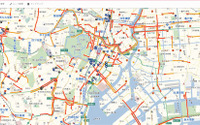 地図検索サイト MapFan、有料会員向けにVICS渋滞情報などの提供を開始 画像