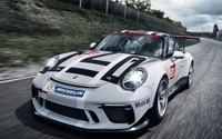 【パリモーターショー16】ポルシェ 911 GT3 カップ改良新型、2017年実戦投入へ 画像