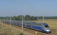 TGVフランス新幹線が540km/h走行にチャレンジ 画像