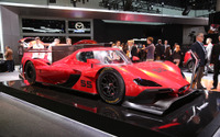【ロサンゼルスモーターショー16】マツダ、600馬力の新型レーサー発表…魂動デザイン 画像