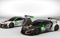 ホンダ NSX 新型のGT3レーサー、正式カラーリング初公開 画像