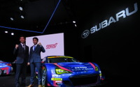 【東京オートサロン2017】SUPER GT スバルBRZの井口&山内、陣営悲願のタイトル獲得へ向けて気合 画像