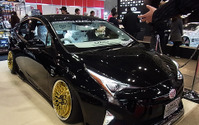 【東京オートサロン2017】強烈ネガティブキャンバー、猛烈ゴージャス…D.A.Dプリウス 画像