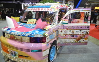 【東京オートサロン2017】トヨタ東京自動車大学校の“海車”に女性と子ども達が大喜び 画像