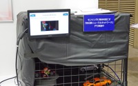 【オートモーティブワールド2017】車載カメラ映像をディープラーニングで復元、菱電商事 画像