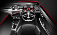 【スズキ スイフト 新型】ドライバーファーストのインテリアデザイン 画像