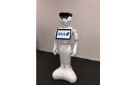 ANAとNSSOL、人型ロボットが自走して空港案内できるか検証を開始 画像