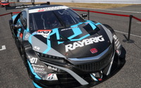 【鈴鹿ファン感謝デー2017】SUPER GT参戦のRAYBRIG NSX-GT、シーズンオフ限定カラーで登場 画像