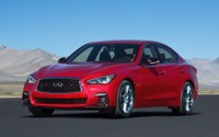 【ジュネーブモーターショー2017】インフィニティ Q50、改良新型を公開予定…アダプティブステアリングが進化 画像