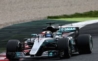 【F1】メルセデスのボッタスが最速、ウィリアムズ2日連続で好調…第2回バルセロナテスト2日目 画像