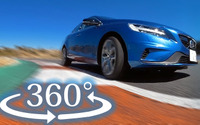 【360度 VR試乗】ボルボの走りが今、面白い…ポールスター・パーツをフル装備でサーキット検証 画像