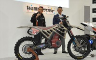 【東京モーターサイクルショー2017】世界初公開、無限・電動モトクロッサー『E.REX』 画像