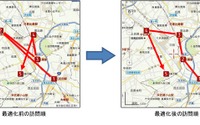 パイオニア、クラウド型運行管理サービスに訪問順最適化機能を追加 画像