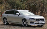 【ボルボ V90 試乗】機能が充実、走りは“S”との差あり…島崎七生人 画像