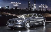 【上海モーターショー2017】メルセデス マイバッハの新たな頂点「S680」…「8」の意味 画像