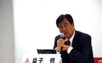 三菱自 益子社長「V字回復で信頼回復を」…今期営業利益は13.7倍の700億円に 画像