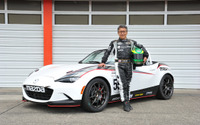 【MX-5カップジャパン 第3戦】テストデーで初ドライブ、その感触は?…レスポンスチーム参戦 画像