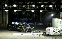 スバル、インプレッサと XV の衝突実験を公開---衝突安全性能評価大賞で歴代最高点 画像