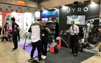 【東京おもちゃショー2017】電動1輪スケボー JYRO Roll に乗ってみた 画像