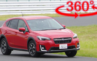 【360度 VR試乗】スバル XV 最速試乗、新プラットフォームの真価は 画像