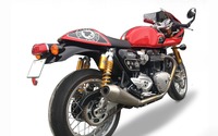 トライアンフ スラクストン、専用Ace Cafe デカールキットを発売 画像