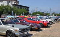 【石和温泉郷クラシックカーフェス2017】温泉街に懐かしのオールドカーが集合 画像