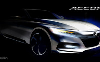 ホンダ アコード 新型のデザインスケッチを公開 7月デビューが決定 画像