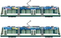 広島電鉄の電車が「おりひめ」「ひこぼし」に 6月23日から7月7日まで 画像