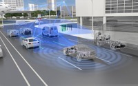 ZF、最新の自動運転技術を発表…高速出口車線へ自動誘導 画像