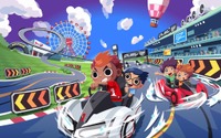 操縦できるレーシングコースター「DUEL GP」、鈴鹿に登場 2018年3月 画像