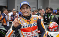 【MotoGP 第9戦ドイツ】8年連続Vのマルケスの前をルーキーが走った…変則左回りのバトル 画像