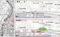 上野駅公園口を日暮里方向に移設へ…上野公園への直進が可能に 画像