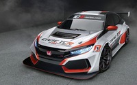 ホンダ シビックタイプR 新型、TCRレーサー発表…2018年実戦デビュー 画像