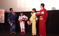 11歳女子プロレーサーJuju、好きなキャラはクルーズ…『カーズ/クロスロード』舞台挨拶 画像