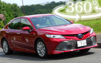 【360度 VR試乗】セダン復権なるか、新型 カムリ の実力を試す 画像