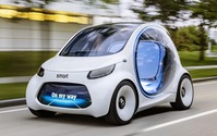 【フランクフルトモーターショー2017】スマート、未来の フォーツー 発表へ…カーシェア向け自動運転EV 画像