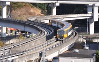 引込線走行や洗浄機通過も…広島アストラムラインの「鉄道の日」スペシャルトレイン 10月15日 画像